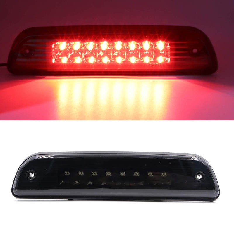 AEagle High Mount LED 3rd Brake Light Third Light Brake CHMSL Center Light for 1995-2023 Toyota Tacoma (Black Cover Smoke Lens) - Image 1